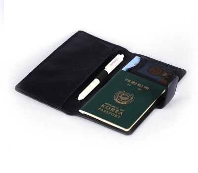 프로디아 소가죽 여권지갑 장지갑 여권케이스 passport
